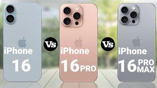 IPHONE 16 VS IPHONE 16 PRO VS IPHONE 16 PRO MAX#tech58.