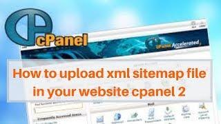 How to upload xml sitemap file in your website cpanel 2 | Digital Marketing Tutorial