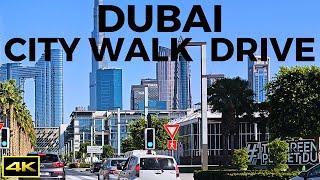 Dubai City Walk | Driving Tour | 2023 | 4K 60fps
