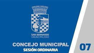 CONCEJO MUNICIPAL - Sesión Ordinaria N° 7