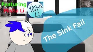 The Sink Fail Animation VINE Featuring Misha Li