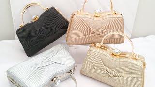 Model Baru! Clutch Pesta Farnell Tas Kondangan Wanita Diamond Cantik Y9188