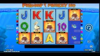 FISHN' FRENZY THE BIG SPLASH | 5 SCATTERS X10 MULTIPLIER! #shorts #casino #gaming #slots #roulette