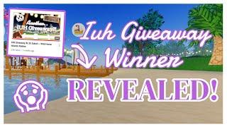 IUH Giveaway Winner Revealed! ~ Wild Horse Islands Roblox