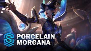 Porcelain Morgana Skin Spotlight - League of Legends