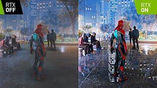 Spider-Man Remastered: RTX 3090 Ti RTX ON vs OFF! Max Settings 4k Side by Side Comparison!