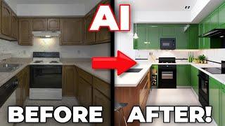 Remodel Your Home With AI (Interior and Exterior)