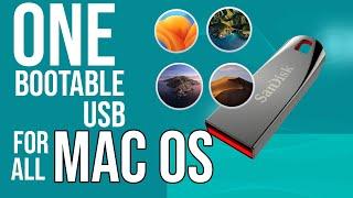 How to Create Multiple macOS Bootable in a Single USB Drive | Loxyo Tech