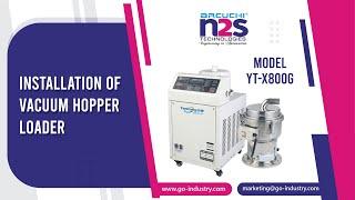 Installation of Hopper loader 800g | Vacuum Hopper Loader | Hopper Dryer (Available in IndiaMART)