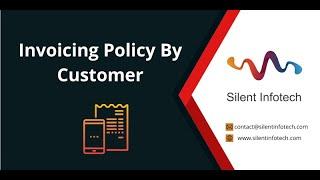 Invoicing Policy By Customer in Odoo ERP