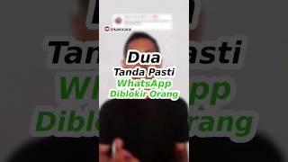 Cukup dengan 2 ciri ini untuk memastikan WhatsApp diblokir oleh teman #shorts