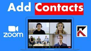 How To Add Contacts On ZOOM