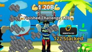 Wow! Amazing 1.20 Billion Strength In Roblox Strongman Simulator!