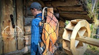 Making an Ultra-light Pack Frame / Self-defense at my Cabin Camp