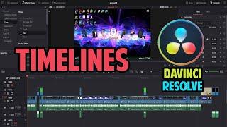 DaVinci Resolve Timelines Tutorial 2020