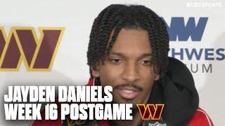 Jayden Daniels says he 'let the emotions flow' in the final 2 minutes | Press Conference