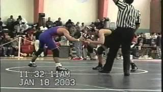 Mark Nakasone @ 145lbs (2002-2003) HS wrestling