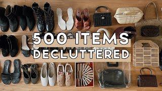 DECLUTTERING 500 ITEMS IN 31 DAYS | MINIMALISM GAME