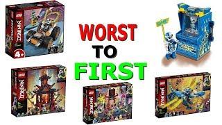 LEGO Worst To First | All LEGO NINJAGO season 12 Sets!