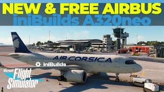 MSFS beta | Toulouse LFBO - Corsa LFKJ | iniBuilds Airbus A320neo | AIR CORSICA | NEW & FREE  [UA]