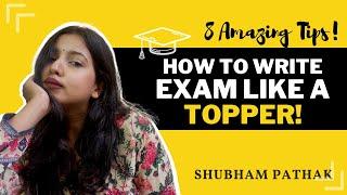 How To Write Exam Like A Topper | Paper Presentation Skills | Boards 2021 | Shubham Pathak