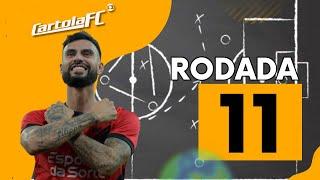 CARTOLA FC 2024 RODADA 11 | DICAS RODADA 11 | FOCO NA PONTUAÇÃO [Pontuação 748,63]