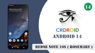 TUTORIAL FLASH CUSTOM ROM CRDROID V10.10 ( ANDROID 14 ) - REDMI NOTE 10S (ROSEMARY)