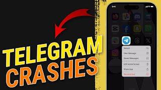 How to Fix Telegram that Keeps Crashing on iPhone 15