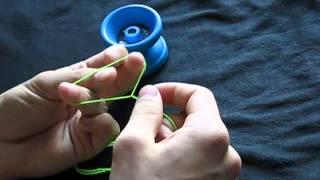 Как правильно одевать веревку на йо-йо