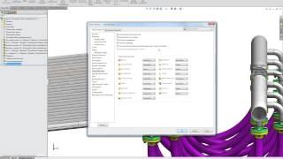 SolidWorks. Opaque and transparent flyout feature manager.