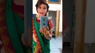 #shorts #boytogirl #transformation #boywearsareeaftermarriage #angelpooja #saree #makeuptutorial