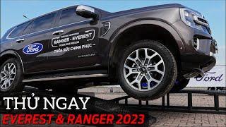 ĐÙA GIỠN chút địa hình với EVEREST & RANGER 2023 - Sự kiện Ford Test Drive tại SECC Q7