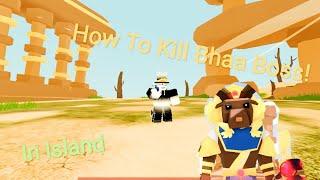 How To Defeat Bhaa Bhaa Boss And Get Ruby In Island - Roblox Island