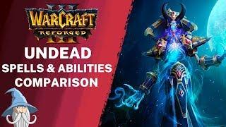 Undead Spells and Abilities Comparison (Reforged vs Classic) | Warcraft 3 Reforged Beta