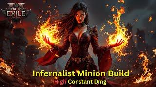 Path of Exile 2: Starter Build Infernalist Minion Build! 10 Ex Invest Tier 13-15 Endgame!