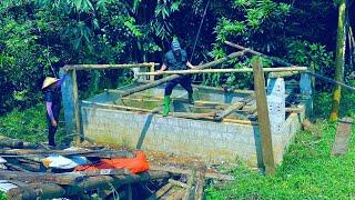 Repair clean water system leading to the farm. Together Get extra work as a construction worker