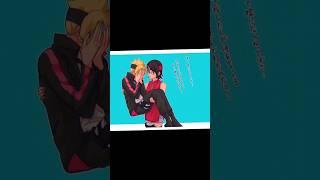 Boruto & sarada  cute pics  #anime #naruto #boruto #shorts #sarada