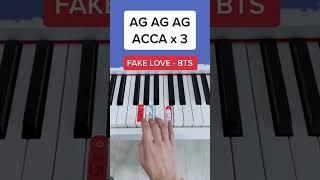 How to play Fake Love by BTS #easypianotutorial #pianobeginner #fakelovebts #btspiano #summypiano