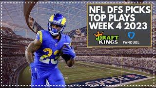 NFL DFS Picks: Week 4 2023 Main Slate - Top Picks for DraftKings & FanDuel