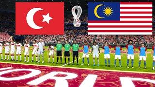 PES 2021 - Turkey vs Malaysia - FIFA World Cup 2022 - Full Match HD