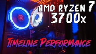 ACTUAL Premiere Pro Timeline Editing Performance | AMD Ryzen 7 3700x