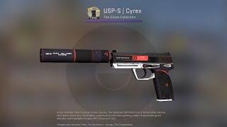 CS:GO | USP-S | Cyrex (Minimal Wear) | Clean Headshot Triple