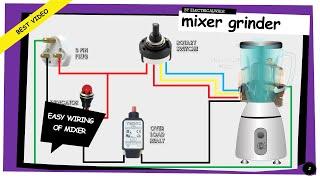 Mixer grinder problem repair mixer wiring Kaise kare? how to make mixer grinder #MIXERGRINDER WIRING