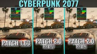 Cyberpunk 2077 - Patch 2.0 - RTX 3070 - Ryzen 5 3600 - 1440p - Ray Reconstruction On vs Off