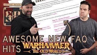 Did the FAQ Answer all of Our Questions? | Warhammer the Old World | Square Based Show