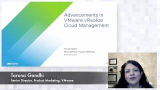 Advancements in VMware vRealize Cloud Management