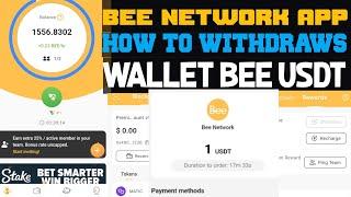 Bee Network App Mining How To Withdraw New Update I Bee Wallet Usds Online Earning2025