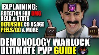 INSANE Demonology Warlock PvP Guide - Win Every Match GUARANTEED 30 DAY RATING BACK!