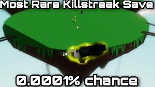 Most EPIC Killstreak Save... 0.0001% Chance | Slap Battles