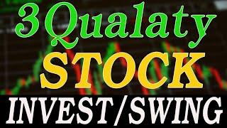 swing trading stock selection  II 3 Qualaty sock In shre market II  invest stocks today